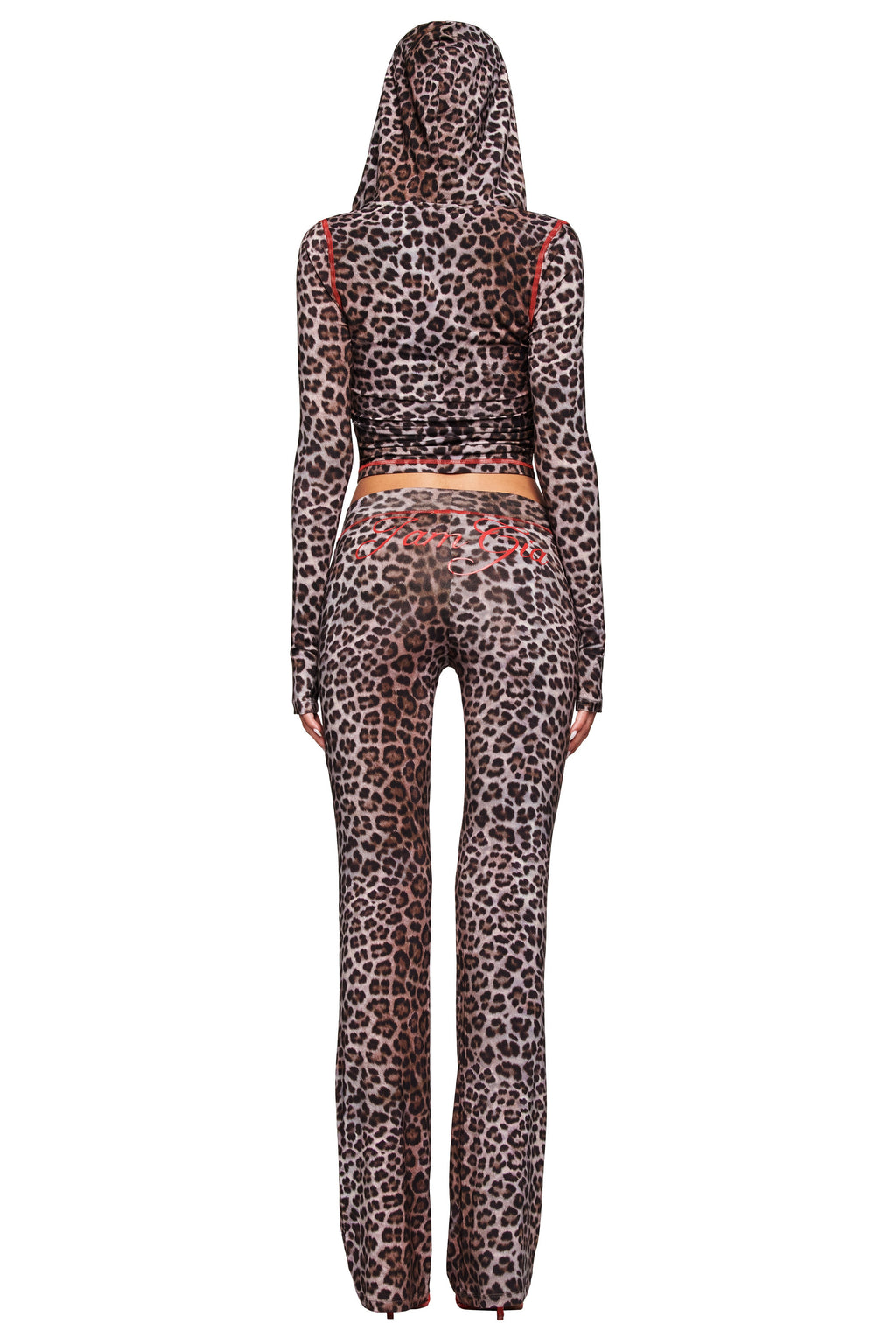 BLARE TRACKPANT - DARK LEOPARD