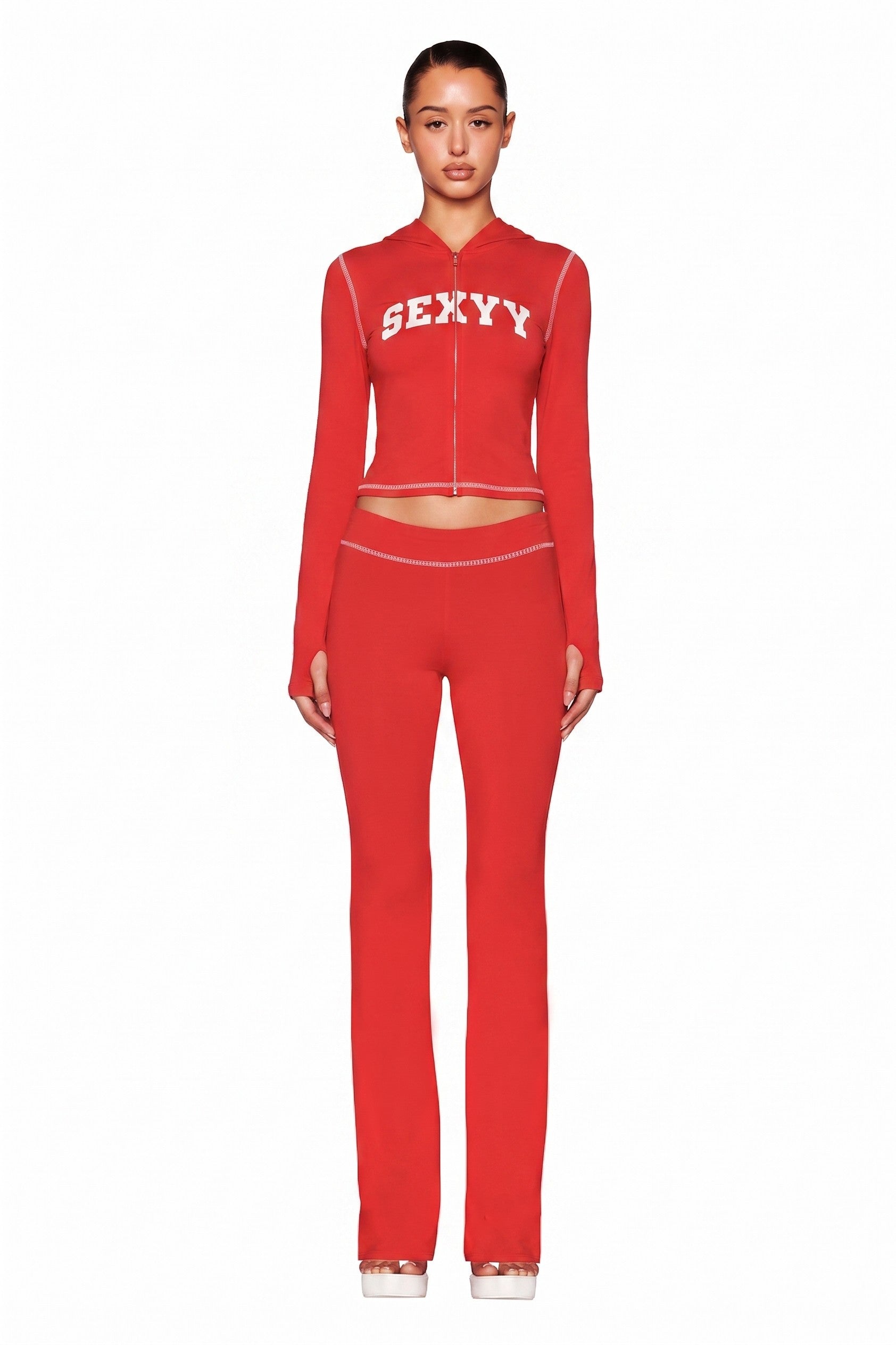 I.AM.GIA X SEXYY RED BLARE TRACKPANT - RED